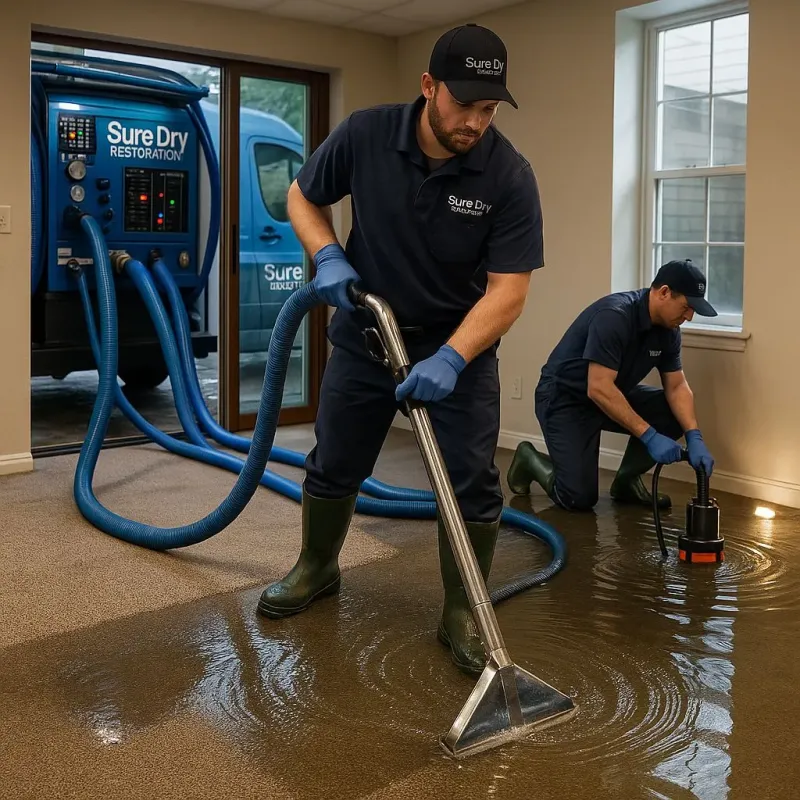 Water Extraction and Removal process in Jim Thorpe, PA